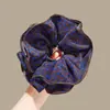 Goma para el pelo de lunares florales de hada atmosférica para mujer, estilo coreano, nicho, cuerda para el pelo, flor de pelo elegante
