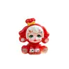 Nueva Pose Sentada Chica Moderna Juguete Regalo Adorno de Resina DIY Accesorios Partículas Lindas Figura Adorno Pequeño Colgante Decoración
