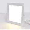 Foco Led Empotrable Cuadrado de Techo Tipo Resorte Panel Luz de Techo para Cocina Baño Rejilla de Luz Venta Caliente