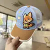 Gorra de Malla de Nuevo Estilo para Niños de Verano, Gorra de Béisbol Transpirable y Cómoda para Niños y Niñas, Gorra Versátil con Protección Solar de Dibujos Animados