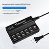 Carregador multiportas 12 portas USB0.5V12A distribuição inteligente carregador de dispositivo de transmissão ao vivo fornecimento direto da fábrica