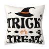 Fundas de Almohada de Halloween Más Vendidas Transfronterizas Cojines de Decoración para el Hogar Amazon Fundas de Almohada de Lino para Sofá Venta al por Mayor