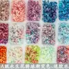 Flores Secas, Flores Preservadas, Hortênsias em Cor Gradiente, Kit de Materiais DIY Feito à Mão, Tampa de Vidro para Colar no Rosto, Flores que Não Murcham