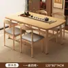 Juego de Mesa y Sillas de Balcón Modelo Nuevo 2026 Mesa de Té de Gama Alta para Apartamento Pequeño para Sala de Estar Uso Doméstico Mesa de Preparación de Té Estilo Chino Nuevo