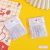 Juego de tapas para lápices con dibujos creativos de dinosaurios y fresas, juego de protección para lápices, extensor para escritura de niños y estudiantes.