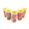 Youlemei té de leche en taza 80g/taza fresa chocolate café sabor original taro sabor trigo opcional comida de ocio