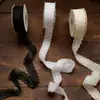 25 Yardas de Cinta de Encaje para Empaque de Flores, Cinta de Encaje Hueca para Ramos, Empaque sin Papel ni Rollo