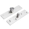 Eje giratorio de 360 grados de acero inoxidable engrosado bisagra superior e inferior de posicionamiento para puerta de madera eje de puerta eje de suelo eje giratorio bisagras superior e inferior