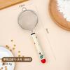 Cuchara Filtro Dopamina 304 Oreja Única Doble Oreja Colador Filtro para Leche de Soya Jugo Colador de Cocina Horneado Azúcar Glas Harina