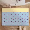 Alfombrilla de baño de estilo coreano color crema con forma de estrella, alfombrilla de tierra de diatomeas absorbente de agua y de secado rápido, alfombrilla antideslizante para pies para baño y aseo