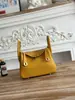 Línea de Cera H TC Capa Superior Piel de Vaca Hecha a Mano Bolso Lindi 19/26 Herrajes de Acero Bolso de Médico de Cuero Bolso de Hombro para Mujer