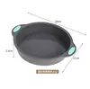 Forma de Silicone Personalizada para Bolo Forma de Assar de Cozinha Forma Redonda Quadrada para Pão Forma de Pão Resistente a Altas Temperaturas Forma para Bolo
