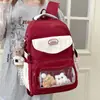 Mochila escolar nueva transfronteriza estudiante de secundaria niña bolsa para el dolor linda estudiante de preparatoria mochila de viaje mochila de gran capacidad venta al por mayor
