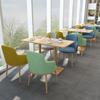 Combinación de mesa y silla de negociación, área de descanso, mesa y silla de ocio, cafetería, tienda de té con leche, reunión, oficina, negocios, mesa y silla de recepción