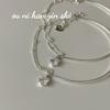 Pulsera Onihan S925 de plata esterlina, diseño de nicho ligero y lujoso, con forma de estrella y circonita, media pulsera, media cadena, refinada y de alta gama para mujer.