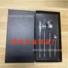 Estilo europeo estilo ins cubertería de acero inoxidable cuchillo y tenedor cuchara espejo portugués cuchillo y tenedor de filete occidentales juego de cubertería Jieyang
