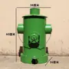 Arte de Hierro Vintage Estilo Industrial Creativo y Único Hidrante de Incendios Cubo de Basura Metálico Grande con Tapa y Pedal de Pie para Sala de Estar y Uso en Exteriores
