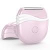 Novo barbeador elétrico feminino transfronteiriço instrumento privado de remoção de pelos faca de barbear para pelos das axilas e pernas bateria seca