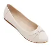 Zapatos Planos para Mujer 2026 Primavera y Otoño Estilo Nuevo Zapatos Planos para Mujeres de Mediana Edad, Zapatos de Madre de Boca Baja, Zapatos de Mujer de Verano, Mocasines de Cuero Suave Suela Suave