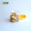 Frasco de Plástico Grueso para Alimentos de Mascotas de 370 ml para Galletas, Té de Flores y Alimentos Cocidos, Frasco Redondo Sellado para Dulces