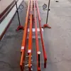 Medidor de Flexión de Pavimento Viga Bakeman Material de Aluminio Fundido Calibrador de Flexión de Medición 4.14m Medidor de Flexión de Rebote de Pavimento
