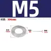 Arruela de Travamento Aço Inoxidável 304 Borboleta/Formato Sela Face Única Antiderrapante Dente de Flor Tipo Disco Antiderrapante M3M4M5M6M8