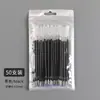 Pacote com 50 Refil Neutro Refil Refil 0,38mm Refil Agulha Cheia 0,5mm Refil Esférico Refil de Água