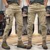 Pantalones Casuales Ajustados de Comercio Exterior Transfronterizos para Hombre, Estilo Coreano Modernos Versátiles Harem Deportivos Cargo para Otoño, Primavera y Verano