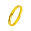 Joyería de Oro Arena, Patrón de Corazón de Dragón y Fénix Estilo Antiguo, Pulsera Cerrada Arenada, Pulsera Fina Exquisita para Mujer, Pulsera de Imitación Oro