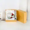 Taza de esmalte de rosa vaso doméstico resistente a altas temperaturas taza de separación de té oficina juego de té regalo para pareja fábrica de tazas
