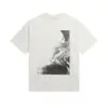 Camiseta de Algodão Puro com Gola Redonda e Manga Curta, Estilo Streetwear Verão 2026, Estampada Digitalmente com Vários Padrões Digitais para Homens e Mulheres