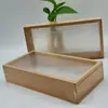 Moldura Foto Seca Transparente Tridimensional Oca Dupla Face Moldura Foto Flor Seca Mesa DIY Flor Eterna Rosa Padrão Madeira Acrílico Dupla Camada