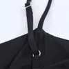 Vestido de moda de estilo europeo y americano para el verano de 2026, nuevo para mujer, sexy, sin espalda, ajustado, sin tirantes, estilo abierto, bordado