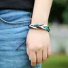 Pulsera de piel de vaca de primera capa tejida a mano multicapa para pareja, para hombre y mujer, versátil, personalidad, estilo coreano, moda, retro, pulsera de personalidad