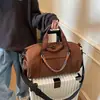 Bolsa de Viaje de Ocio con Separación Seco y Húmedo, Bolsa de Gimnasio Ligera y Moderna Estilo Coreano, Resistente al Desgaste y Versátil, Bolsa Deportiva de Yoga de Gran Capacidad
