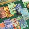 Portatarjetas de Pintura al Óleo de Van Gogh, Portatarjetas de Estrellas, Sobre de Almacenamiento, Material de Empaque de Tarjetas de Alta Calidad, Bolsa Protectora