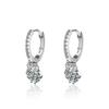 Hebilla para la oreja para mujer estilo coreano moda anillo de diamantes hebilla para la oreja elegante circonita sintética popular en internet joyería para la oreja de moda hebilla para la oreja cobre