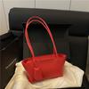 2025 Nuevo Verano Estilo Coreano Moda Textura Simple Diseño Nicho Bolso de Mano Un Solo Hombro Cruzado Axila Bolso de Mujer