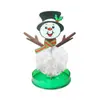 Árbol de Papel Árbol de Navidad Floreciente Riego Mágico Crecimiento Árbol de Cristal Creativo Juguetes para Niños Árbol de Papel de Navidad