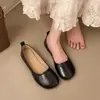 Mocasines para Mujer, Novedad Primavera 2026, Zapatos Planos Slip-On de Cuero Suave, Zapatos Casuales Estilo Hada Suave