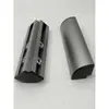 Esquina de borde de cama de aleación de aluminio 18-placas gris hierro esquina redondeada de cama esquina de cama suspendida R conector anticolisión para pie de cama
