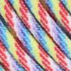 Llavero de Cuerda de Paraguas Trenzada Hecho a Mano para Exteriores de Venta Caliente Hebilla Triangular de Plástico para Montañismo Gancho para Llaves de Cuerda de Paraguas Trenzada