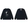 Marca de Moda Suministro Mayorista Transfronterizo Comercio Exterior Camiseta de Manga Larga Pe Pesado 300g Tiburón Top Tee 2