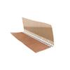 Red de Protección de Esquinas Construcción de PVC y Fibra de Vidrio Accesorios Impermeabilizantes Tira Protectora para Esquinas de Pared Tela de Malla Tira de Goteo Protector de Esquina Interior y Exterior