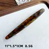 Pasador de Acetato de Lujo Ligero, Pinza de Resorte Versátil Vintage, Accesorio para el Cabello de Uso Diario para Mujeres