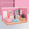 Quebra-Cabeça 3D Infantil para Meninos e Meninas de 3 a 6 Anos Casa Pequena de Papel Modelo Manualidades Brinquedos Educativos