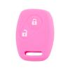 Adecuado para HONDA Accord civic CR-V funda de silicona para llave de tablero recto 2 teclas ajuste para funda de llave HONDA funda para control remoto