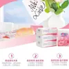 Pañuelo de papel para foto paquete pequeño servilleta papel tisú papel higiénico fragancia clásica de rosa sin perfume toalla de papel portátil 10
