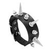 Joia Quente Transfronteiriça Pulseira de Couro com Espinhos de Linha Única Exagerada Personalizada Estilo Punk Europeu e Americano Pulseira Masculina