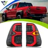 Adecuado para 15-23 Toyota Hilux ensamblaje de luz trasera Revo luces de circulación LED dinámicas modificadas luces traseras